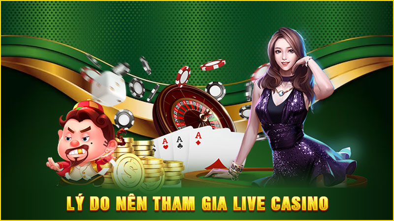 lý do nên tham gia live casino